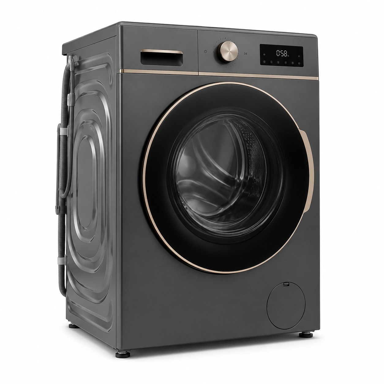 Novaris Wash Pro 10 kg Çamaşır Makinesi — Antrasit